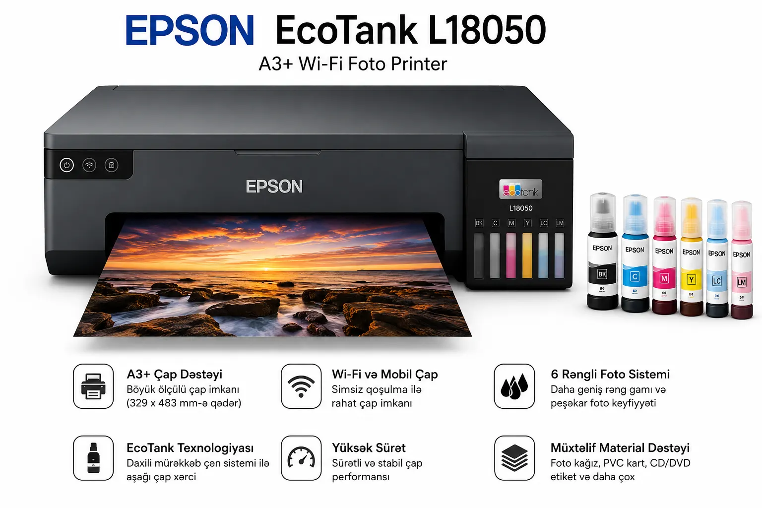Printer Epson L18050