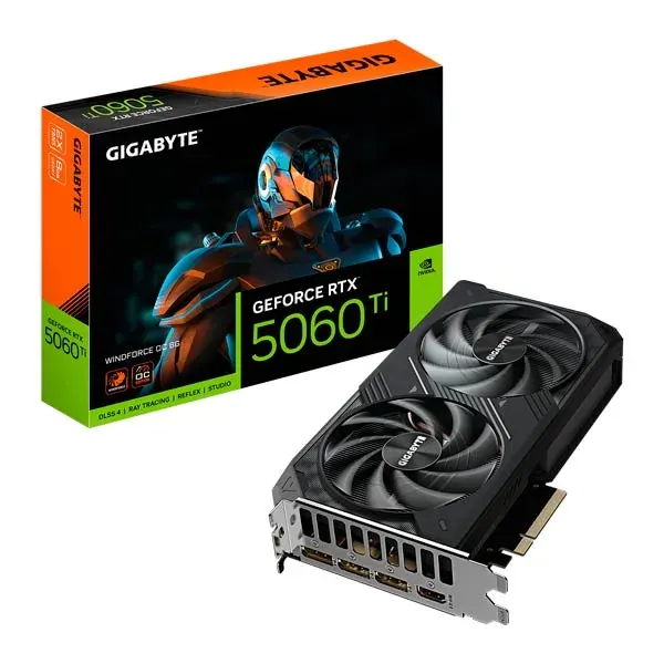 Video kart Gigabyte GeForce RTX 5060 Ti WindForce 8GB