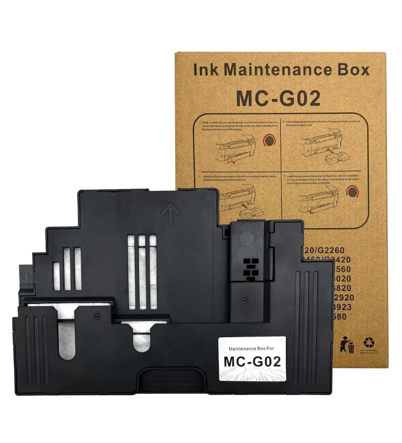 Canon MC-G02 Maintenance Cartridge Orijinal Baxım Kartrici Canon MegaTank Printerləri üçün