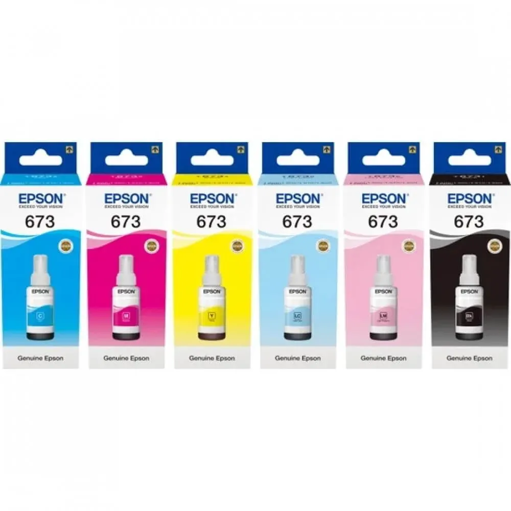 Epson orjinal 673 boya 6 reng