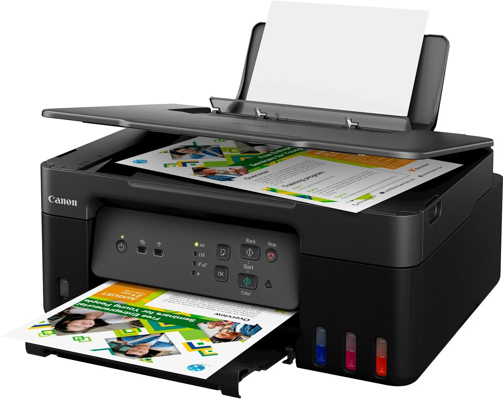 Printer Canon PIXMA G3430 Rəngli A4 WiFi AirPrint Çap Skan Kopyalama MegaTank Inkjet