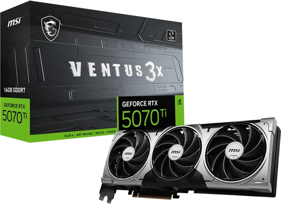 Videokart “MSI Shadow GeForce RTX 5080 16GB 3X”