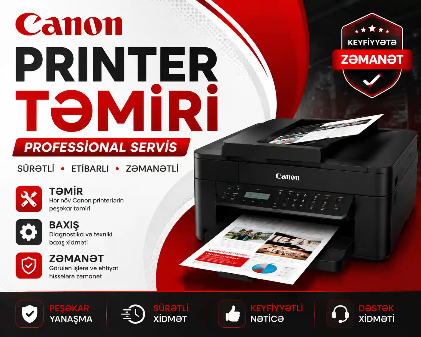 Canon Printer Təmiri